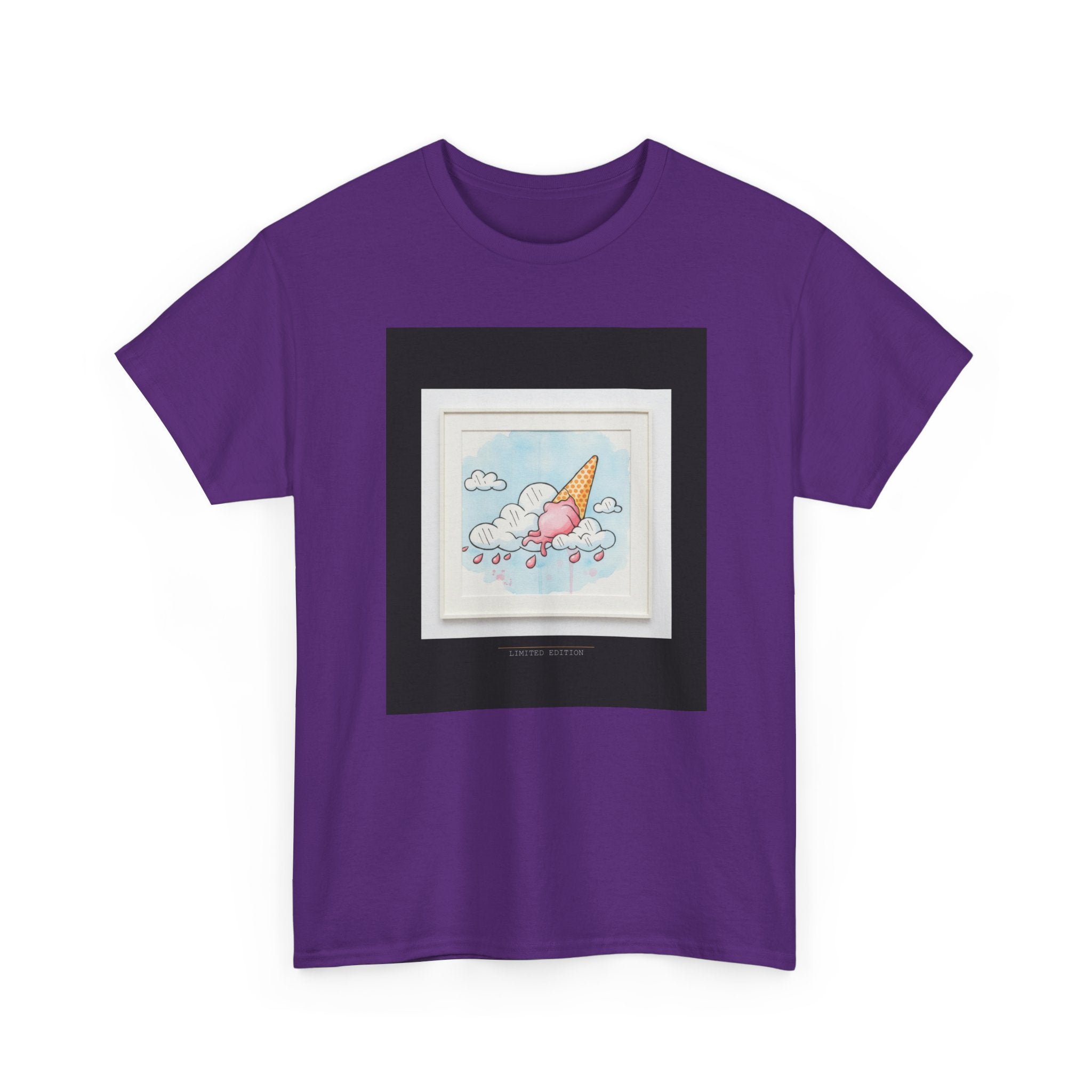 Melting Ice Cream Cloud Watercolour Graphic Tee