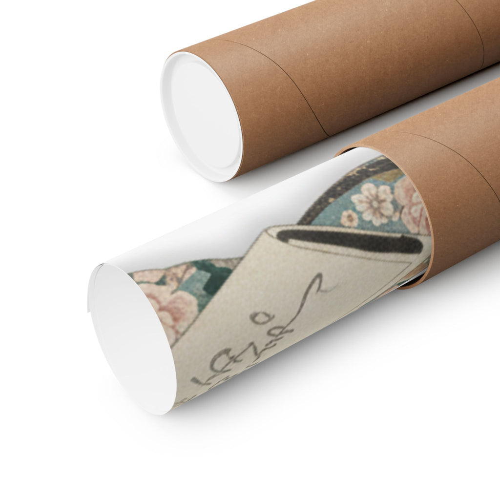Ecommerce Main — Box With Draperies — Matte Poster