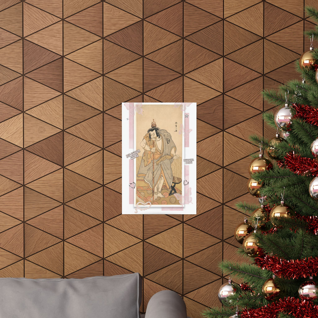 Ecommerce Main — The Actor Nakamura Nakazo As A Rokuju-Rokubu (Pilgrim To Buddhist Temple) — Matte Poster