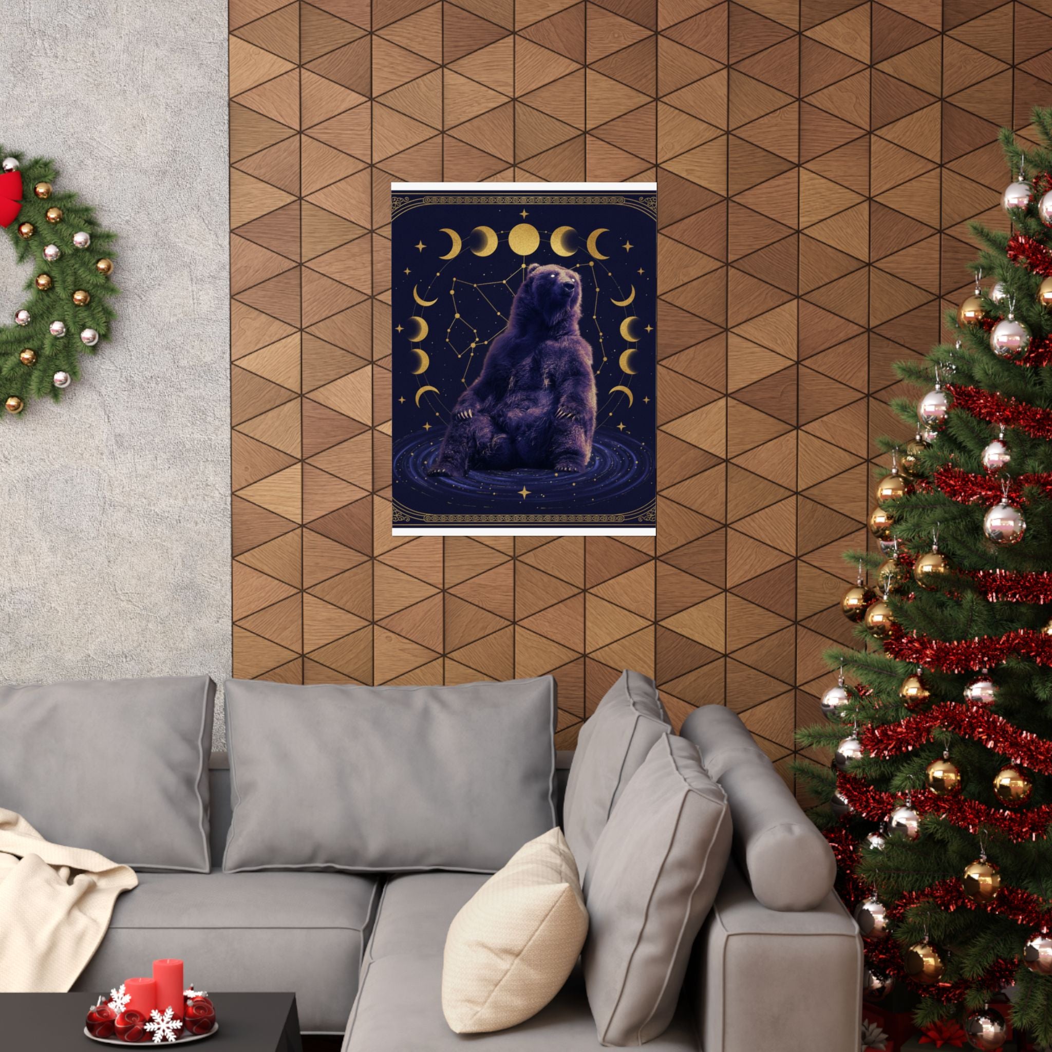 Celestial — Bear — Matte Poster
