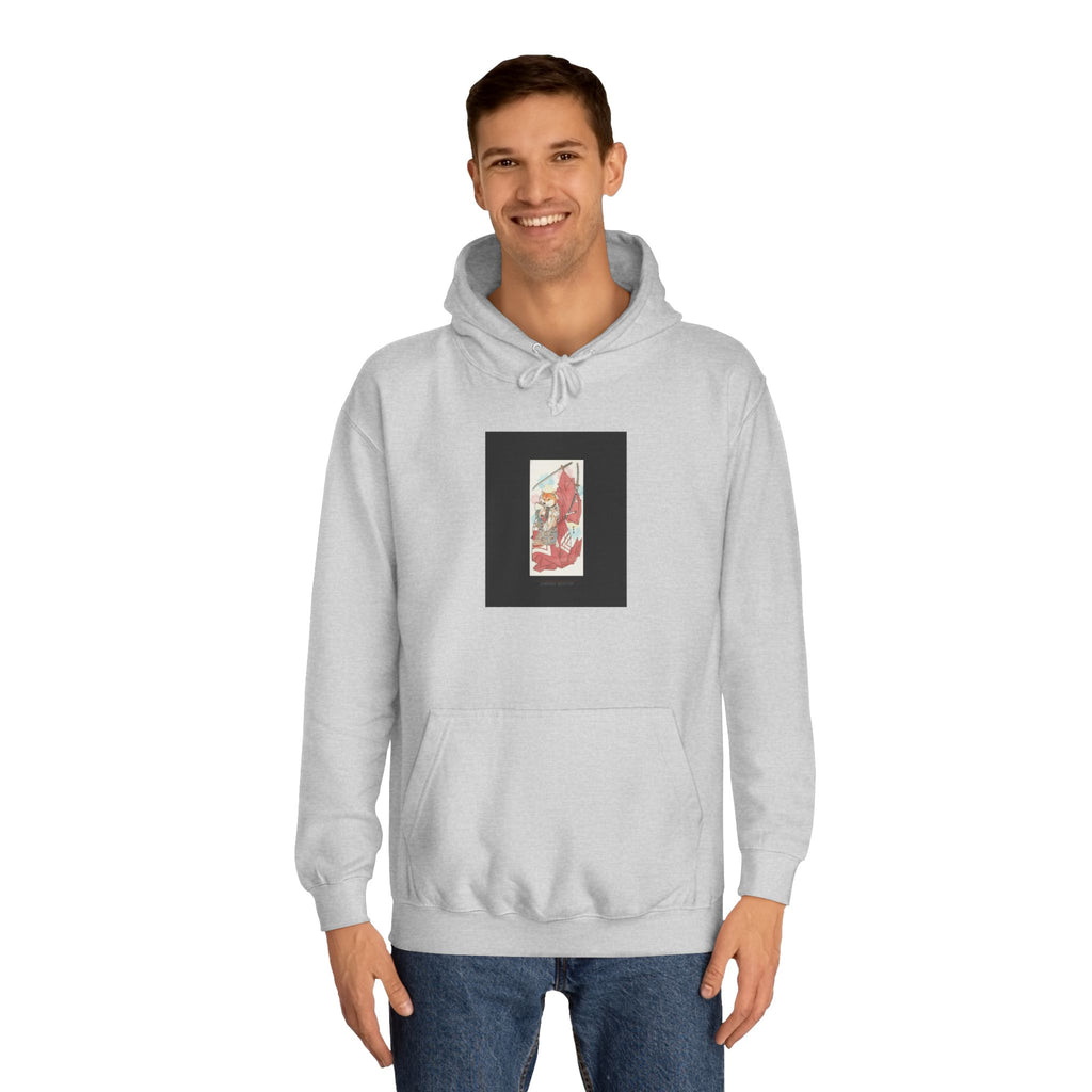 Limited Edition Fox Samurai Ukiyo-e Graphic Hoodie