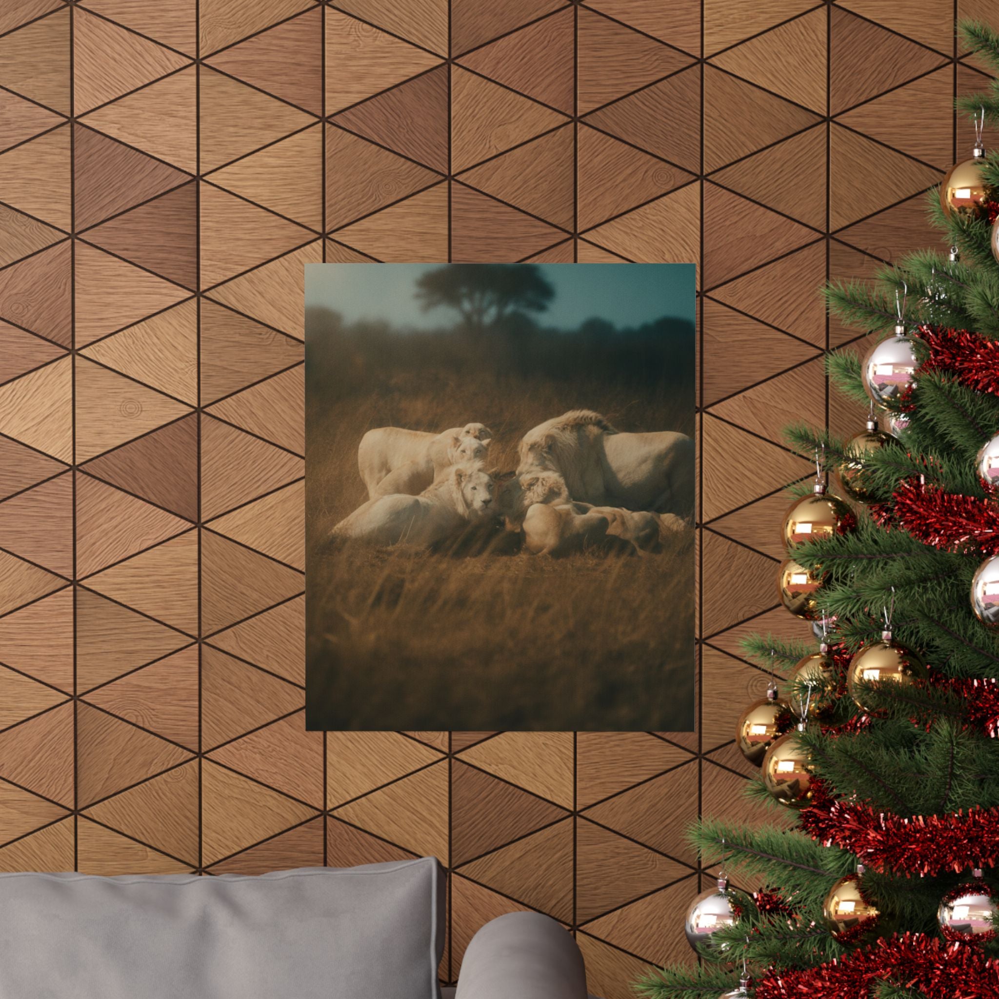 Cinematic — Lion — Matte Poster