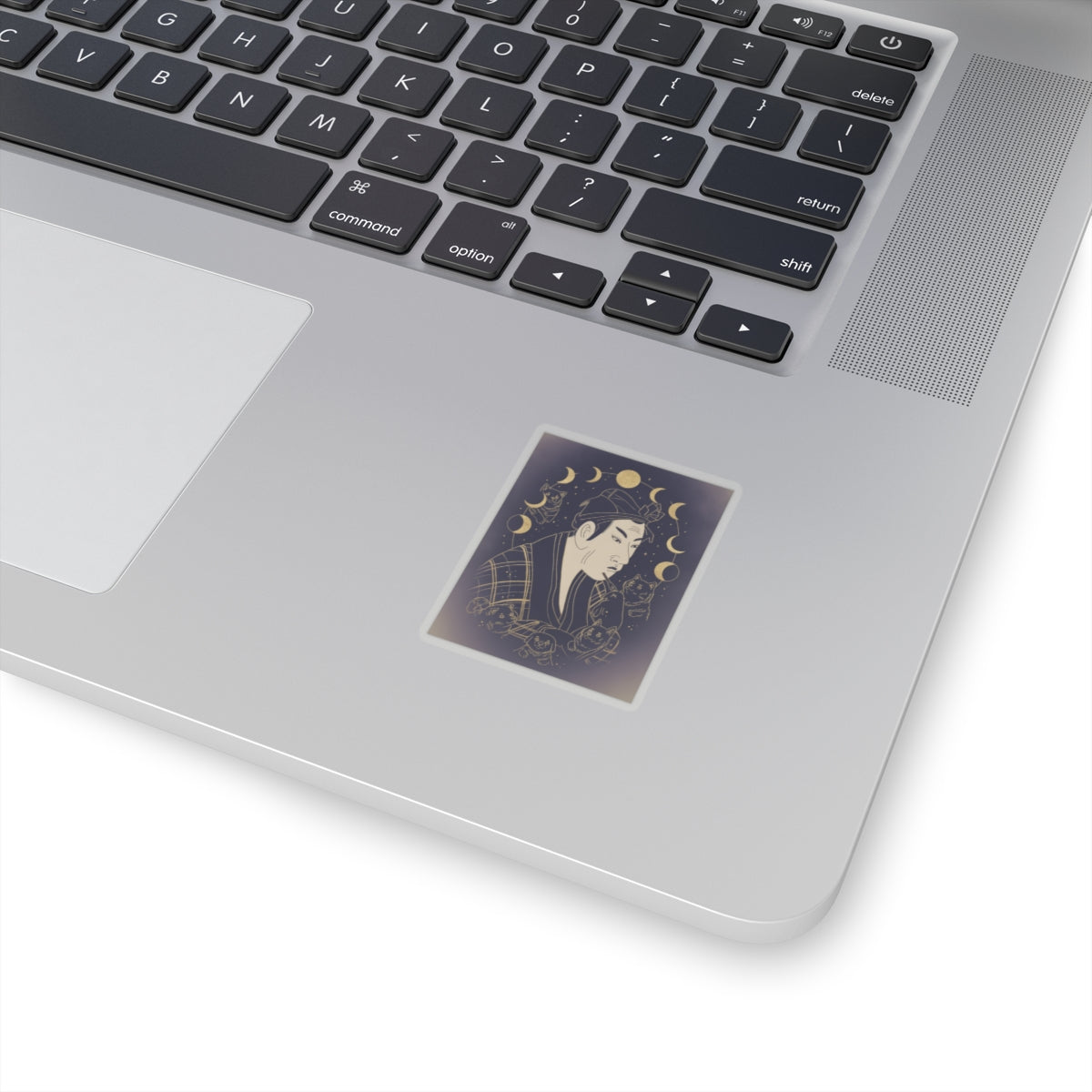 Celestial — The Actor Matsumoto Koshiro As Banzuin Chobei — Kiss-Cut Sticker