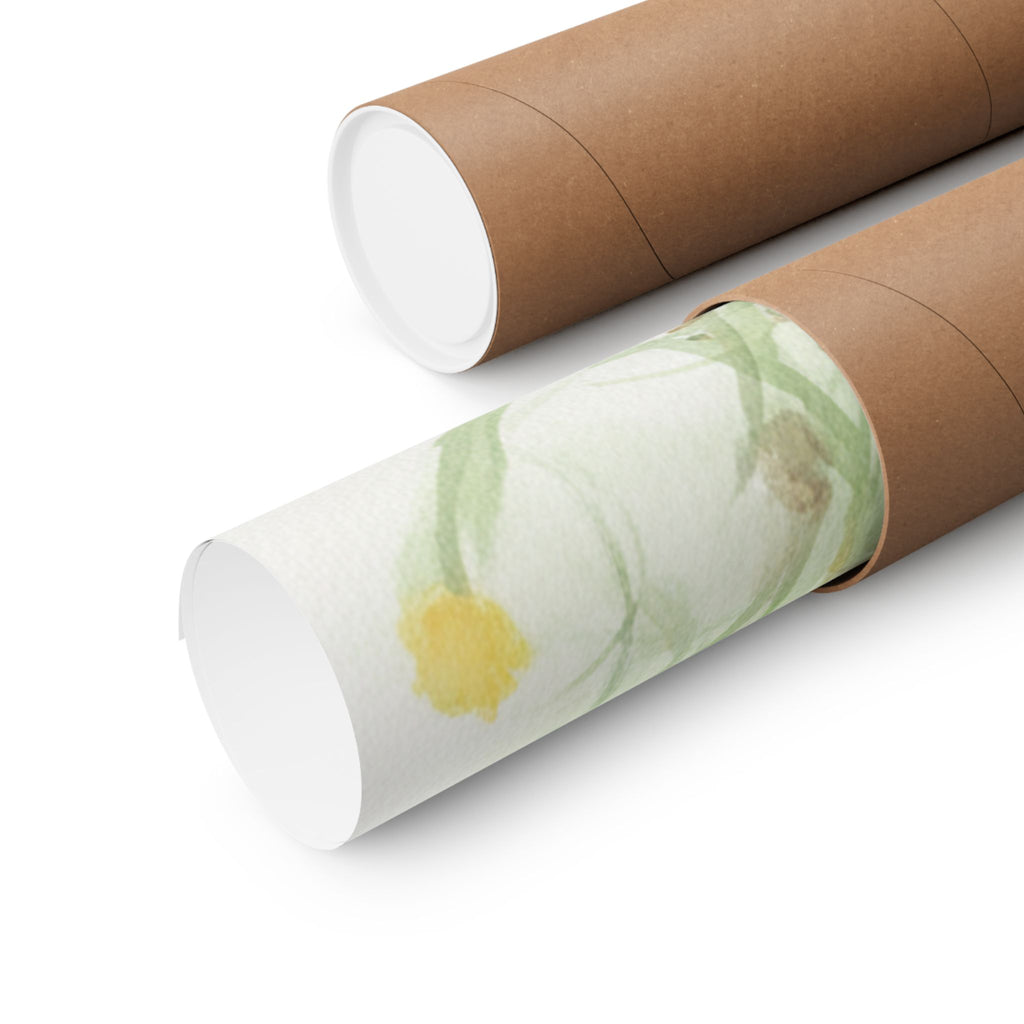 Watercolor — Flower — Matte Poster