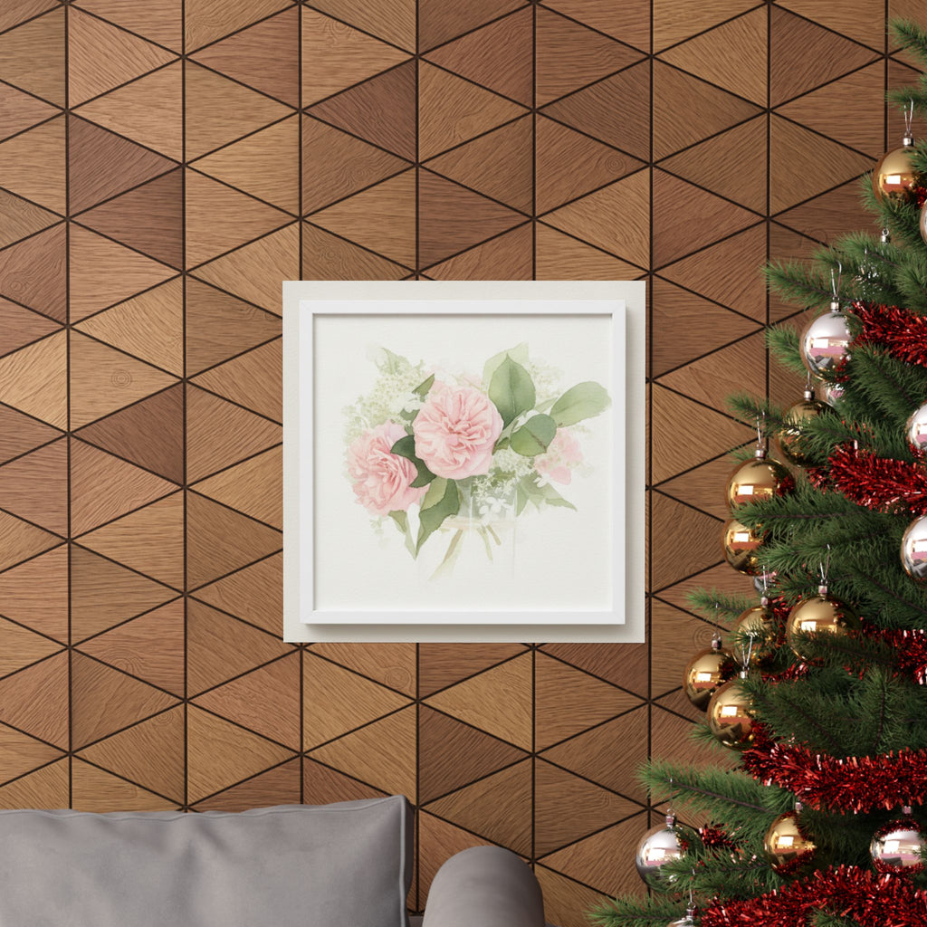 Watercolor — Flower — Matte Poster