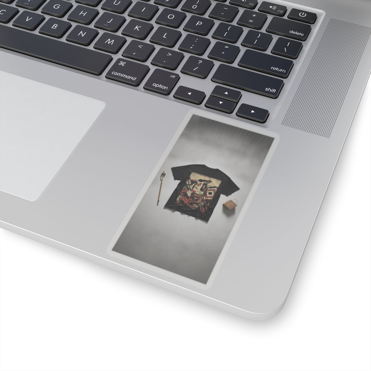 Product Marketing — An Actor Portrait (Wears A Danjuro Mon) — Kiss-Cut Sticker