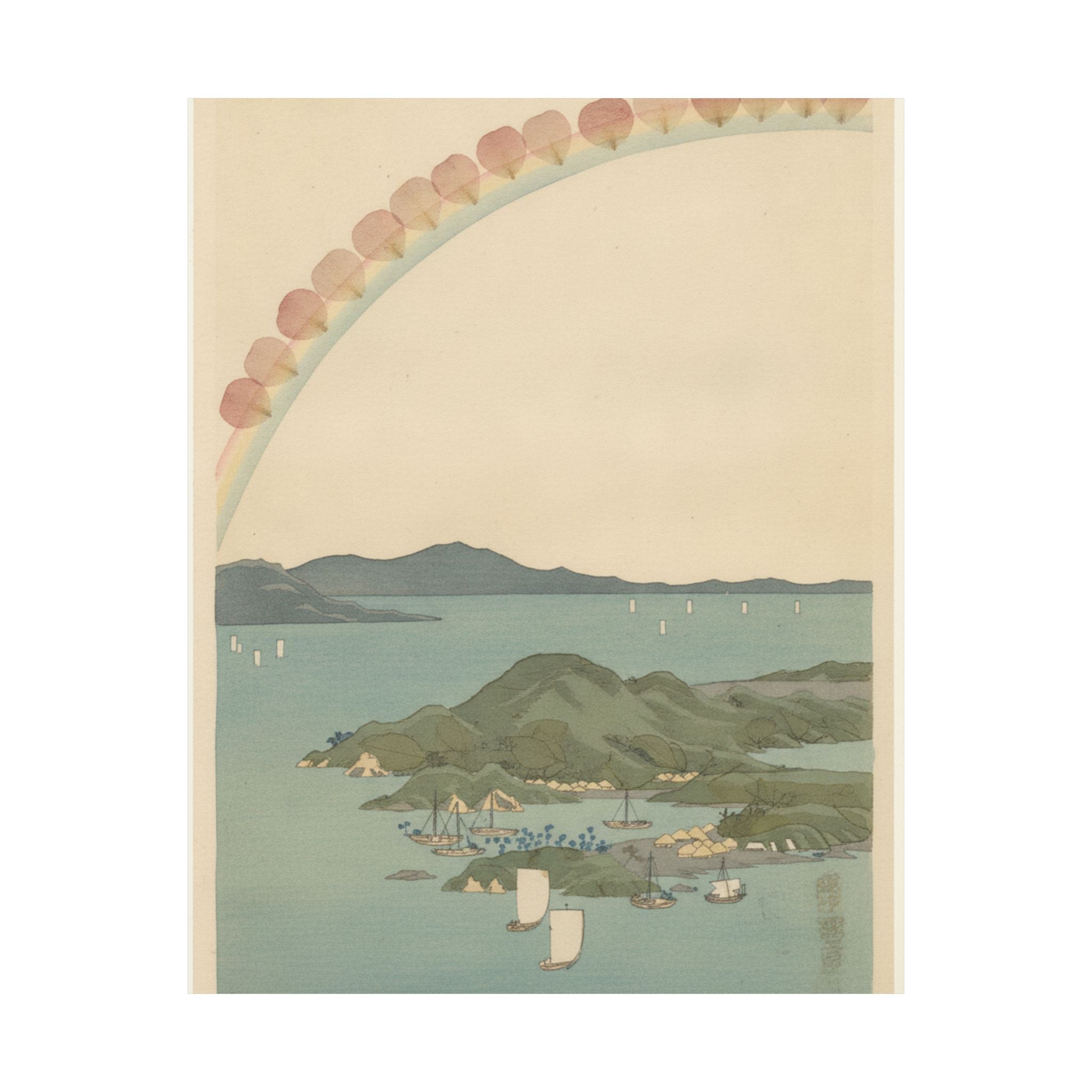 Botanical — Tsushima Kaigan Yubare — Matte Poster