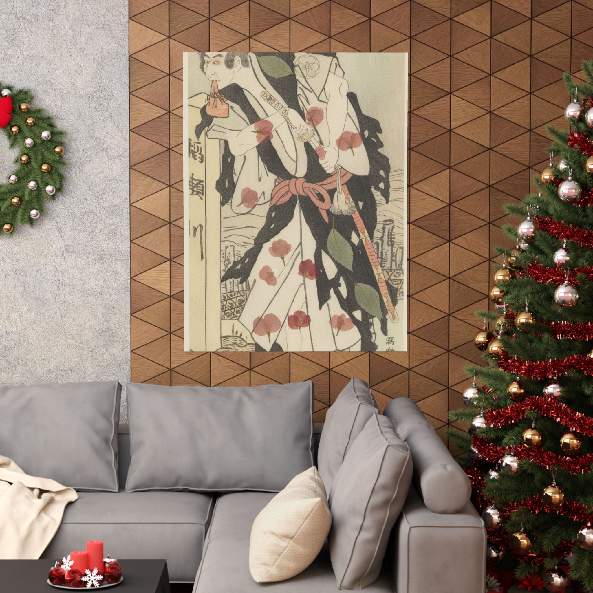 Botanical — Morita Kanya Viii As Kawachi Kanja, Disguised As Genkaibo — Matte Poster