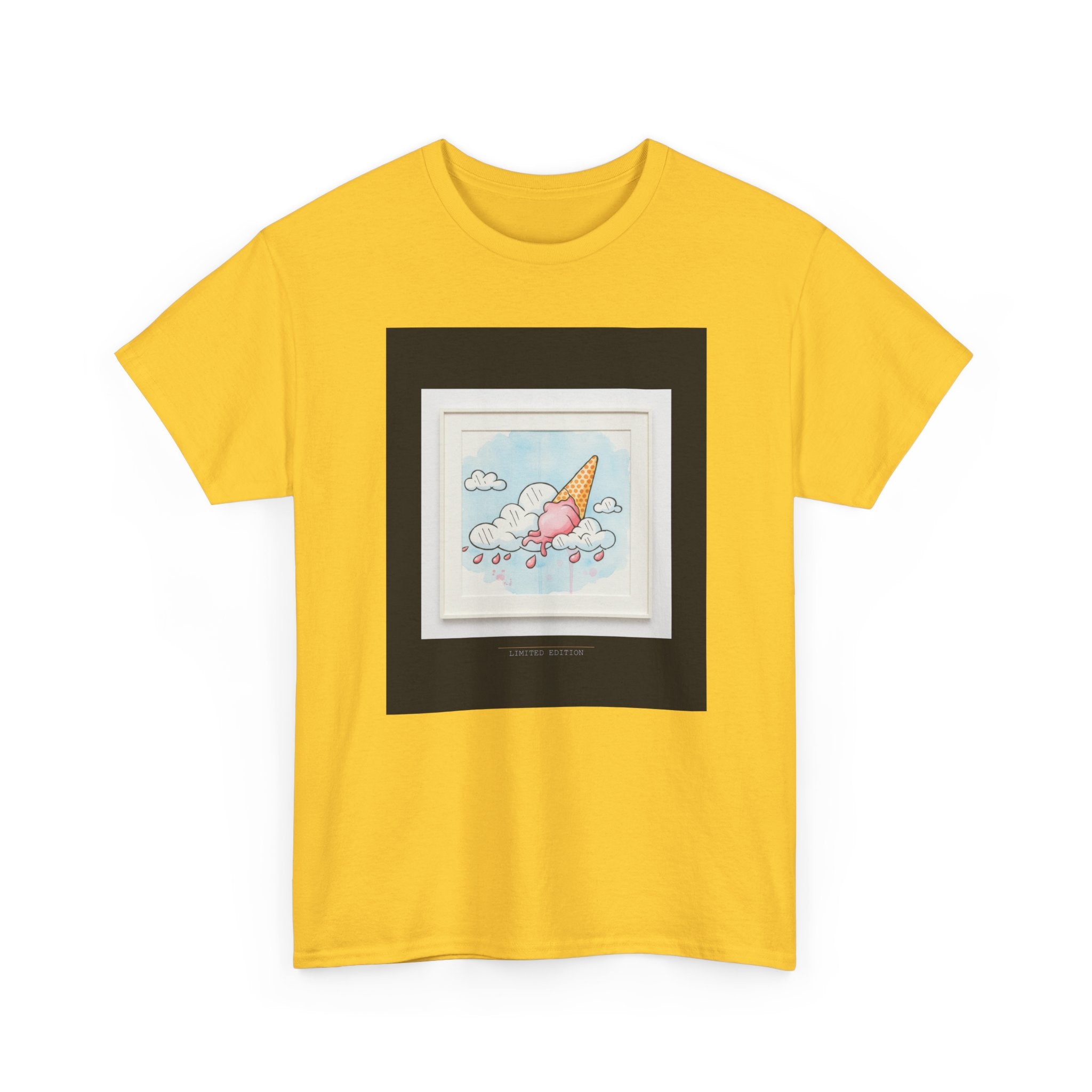 Melting Ice Cream Cloud Watercolour Graphic Tee