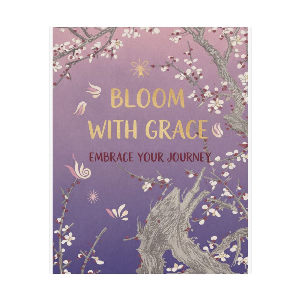 Affirmation — Plum Tree In Blossom — Matte Poster