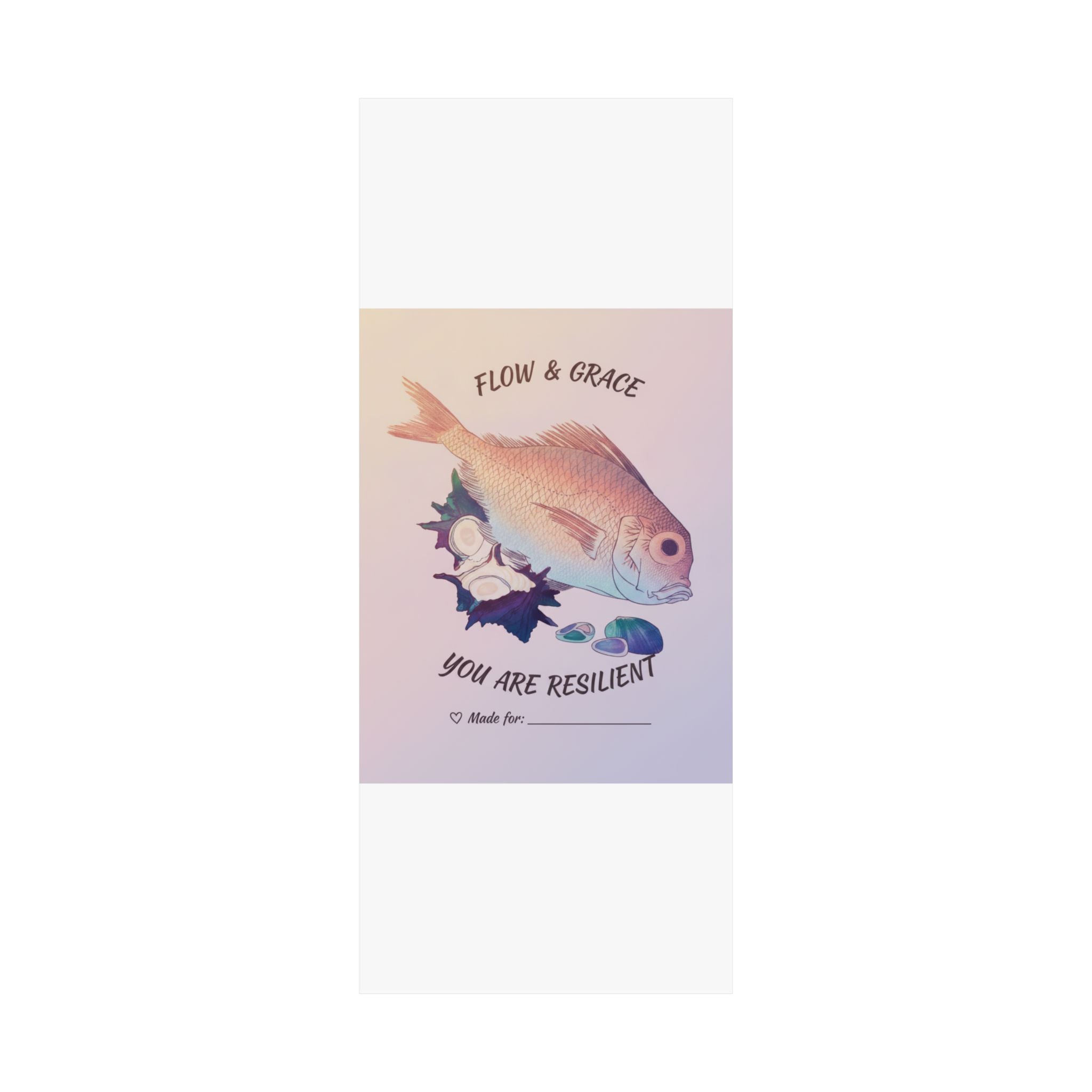 Affirmation — Tai Fish And Top-Shells — Matte Poster