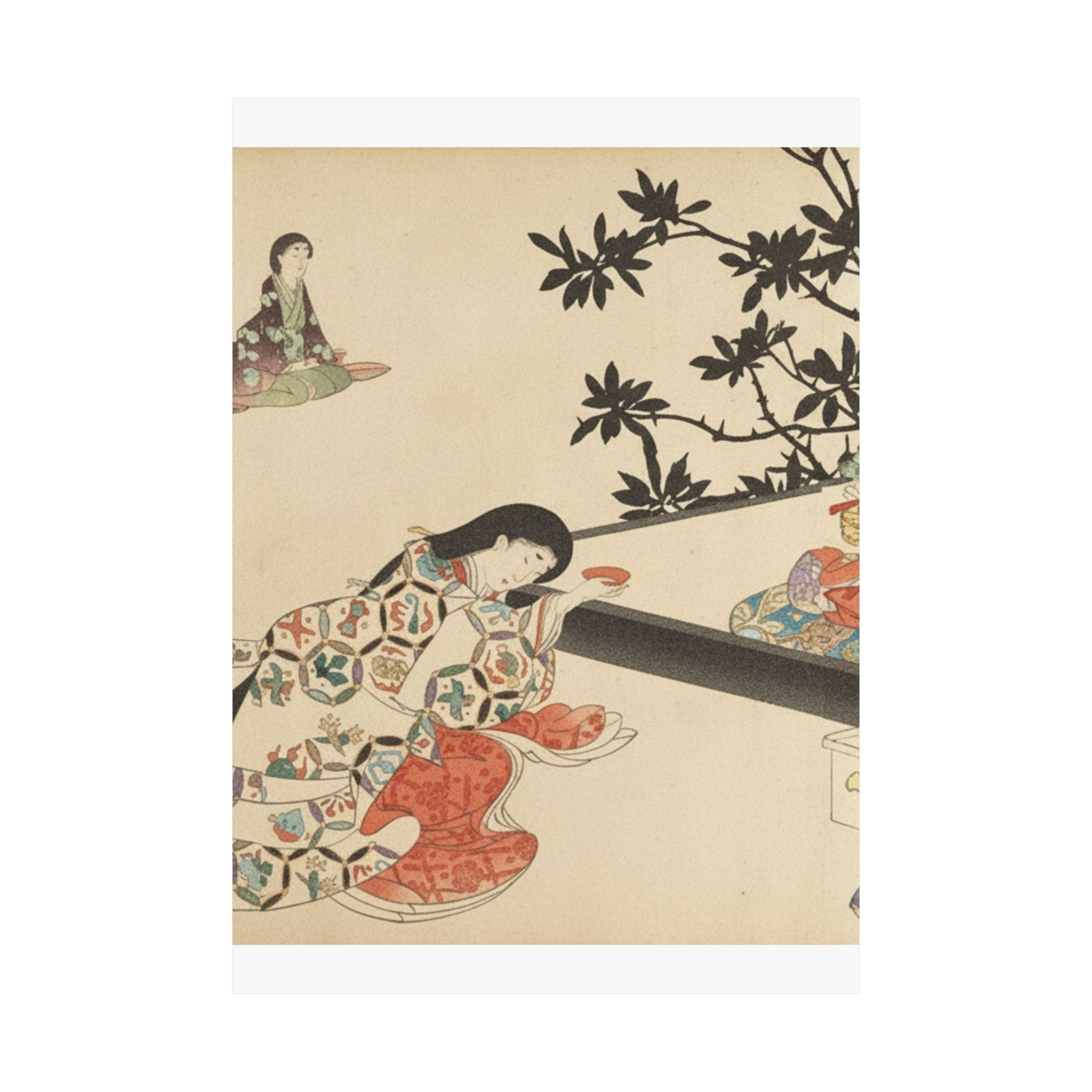 Botanical — Chiyoda Castle (Album Of Women) — Matte Poster