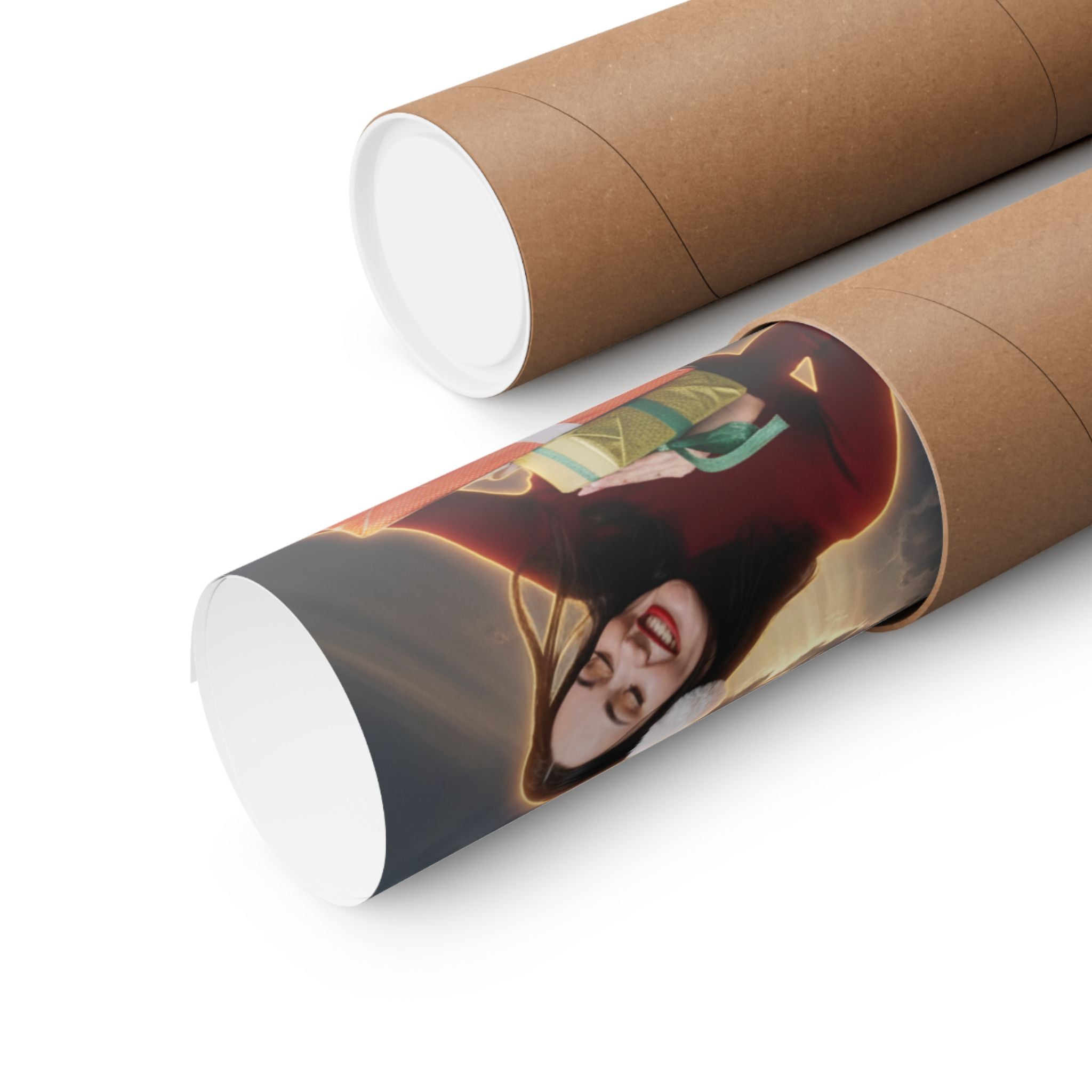 Dramatic Storm — Person — Matte Poster