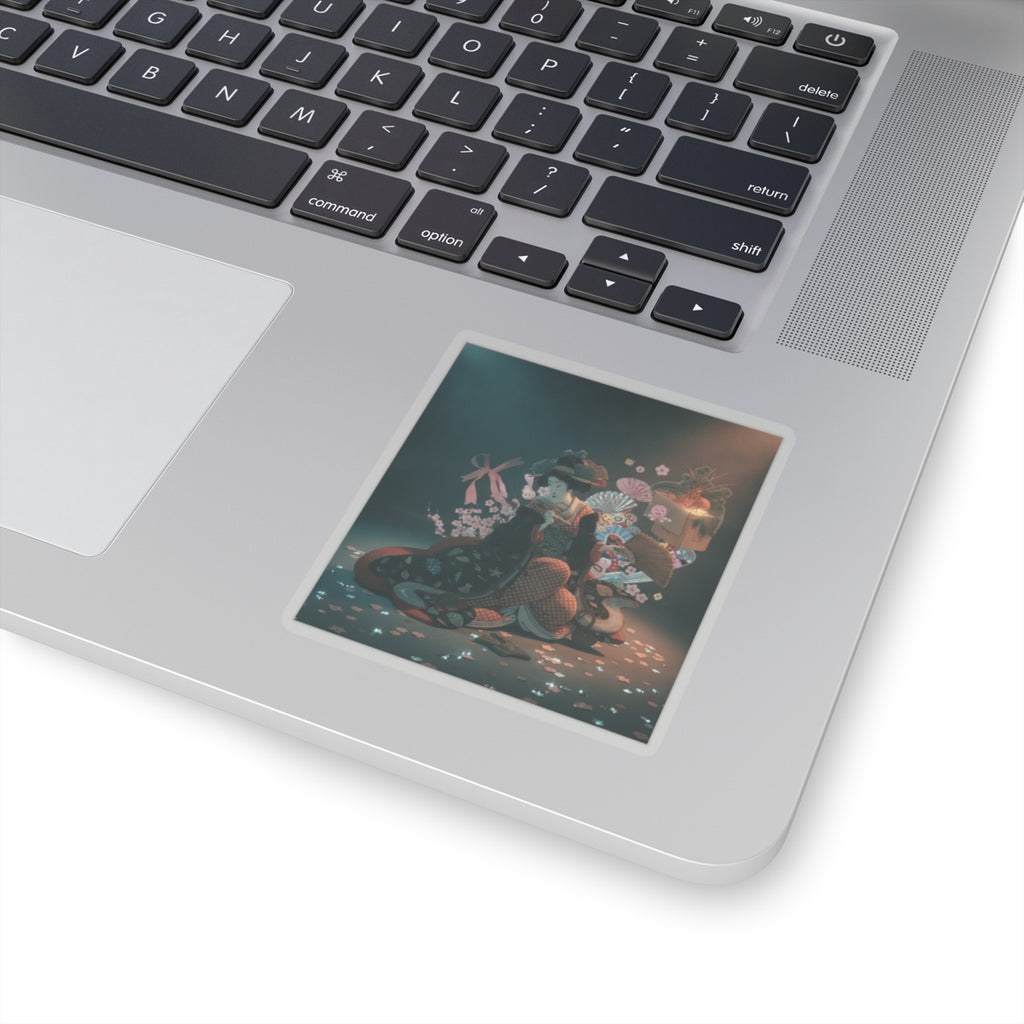 Cinematic — Courtesan And New Year Decoration — Kiss-Cut Sticker