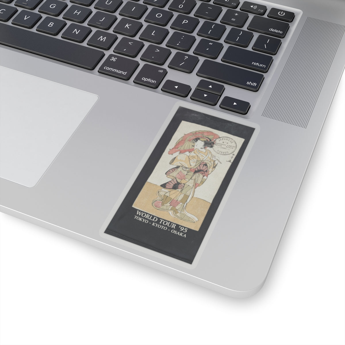 Vintage Bootleg — The First Nakamura Tomijuro As A Woman Dancer — Kiss-Cut Sticker