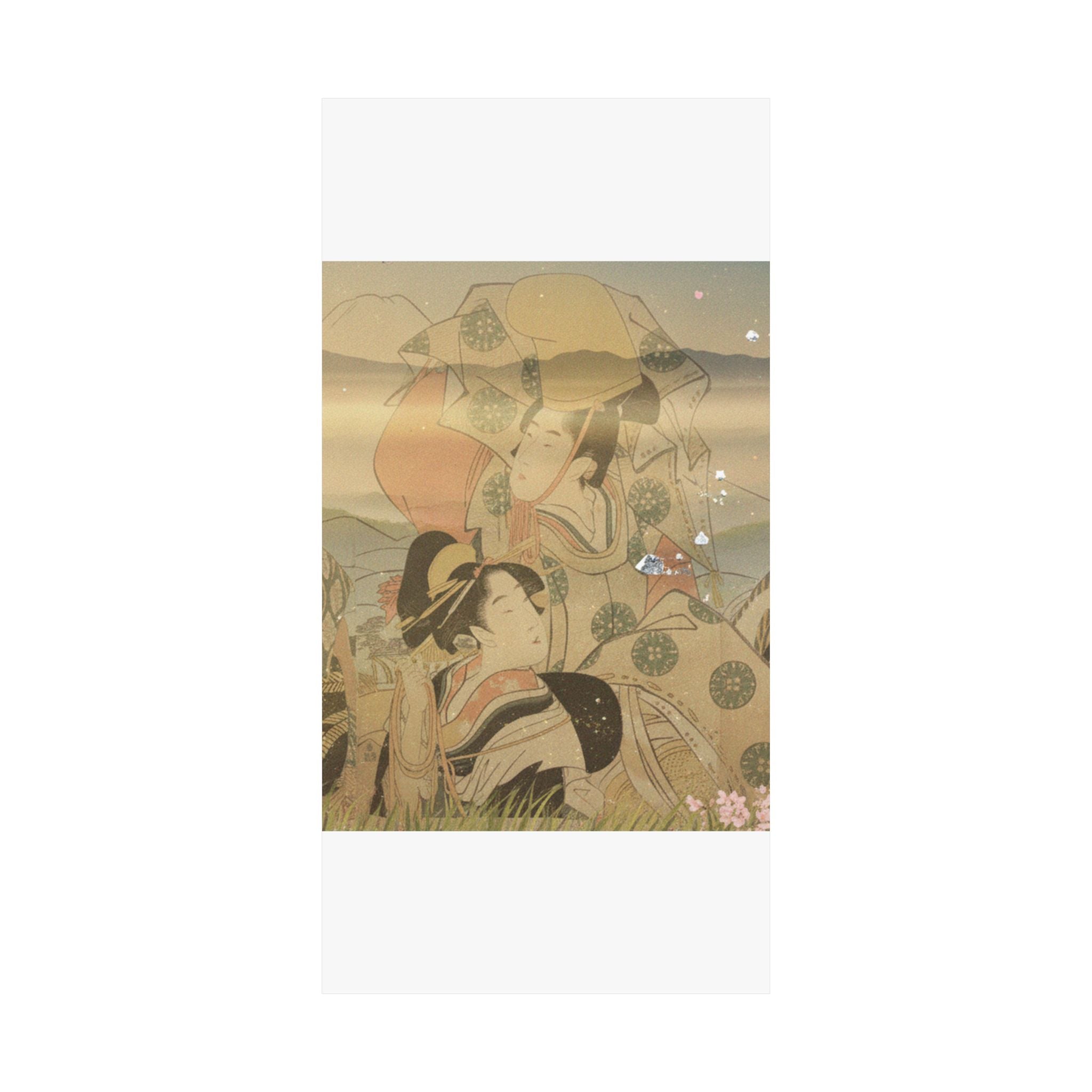 Scenic Nature — Narihira'S Journey To The East — Matte Poster