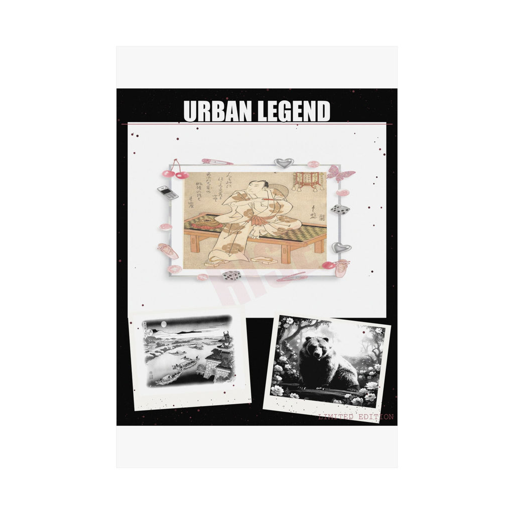 Clothing Collage Fashion Art art print — product view 15