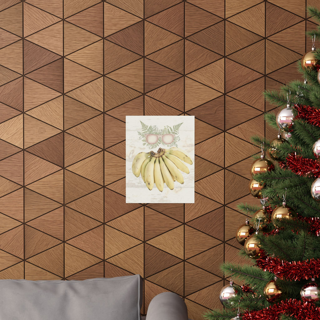 Botanical — Bananas — Matte Poster