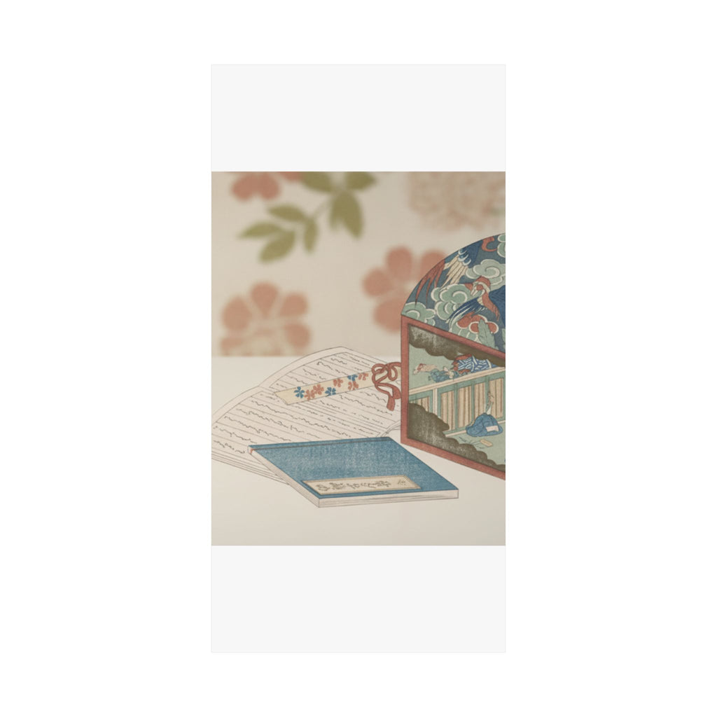 Product Marketing — Box And Books — Matte Poster