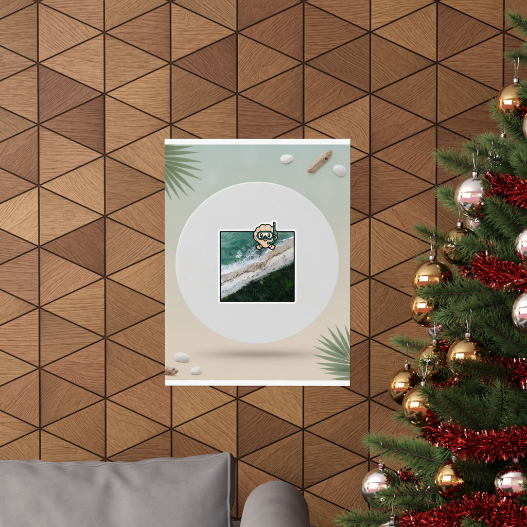 Product Marketing — Beach — Matte Poster