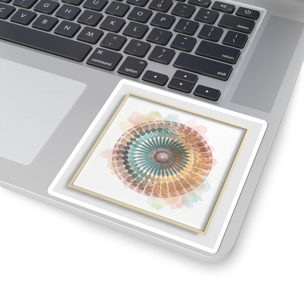 Watercolor kiss-cut sticker — product view 7