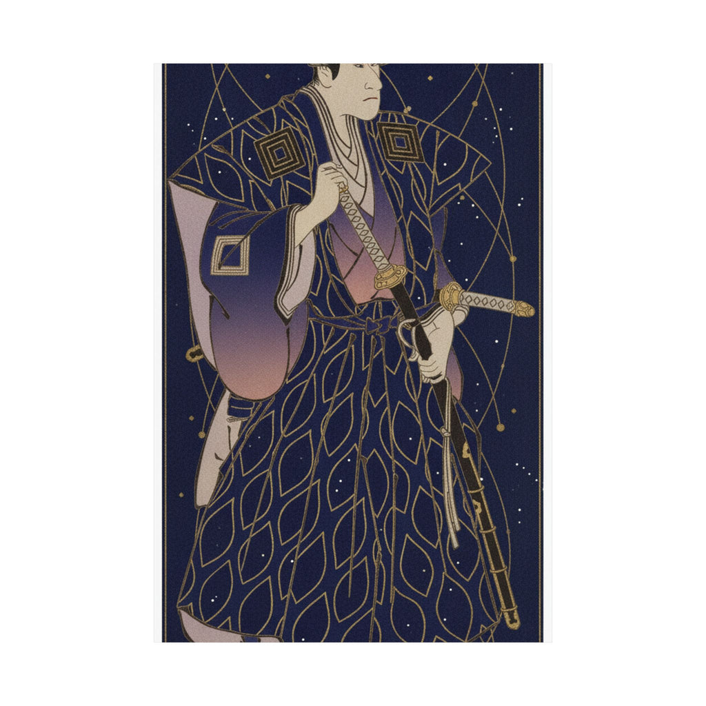 Celestial — Ichikawa Danjuro Vi As Funa Bansaku,Son Of Fuwa Banzayemon — Matte Poster