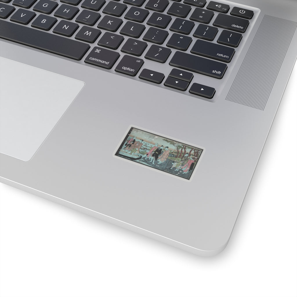 Glitch Culture — Picking Clams — Kiss-Cut Sticker
