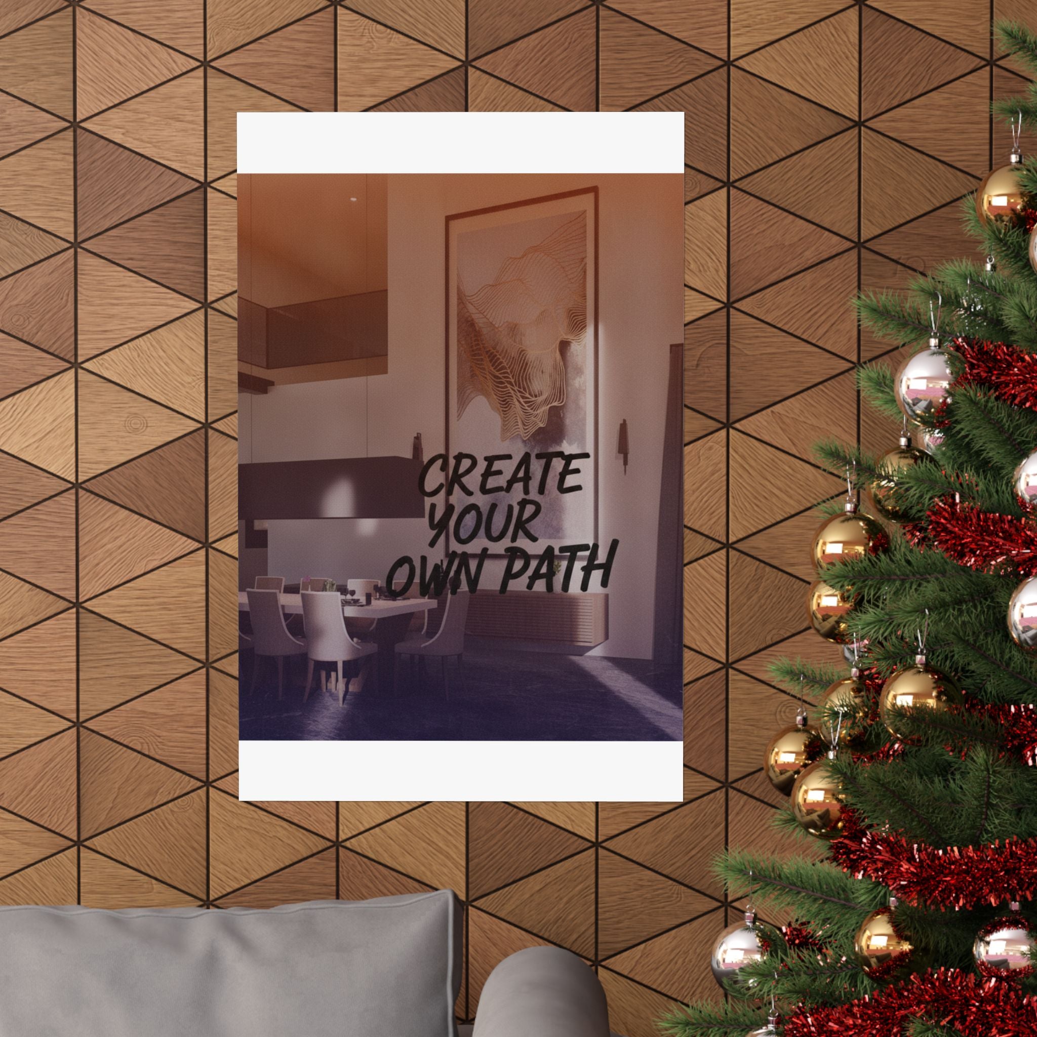 Affirmation — Abstract — Matte Poster