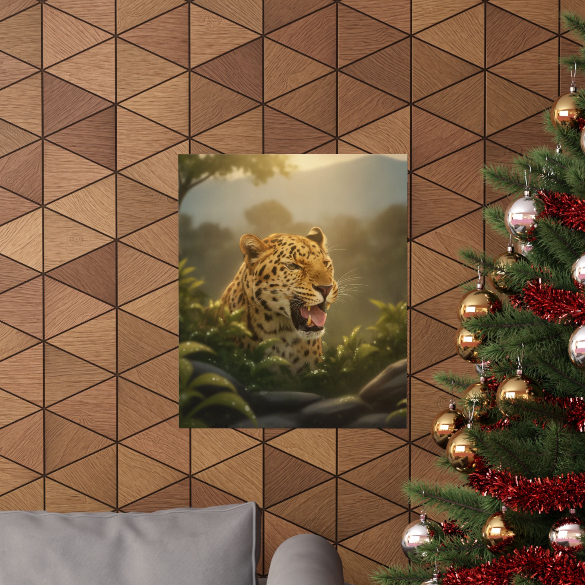 Scenic Nature — Leopard — Matte Poster