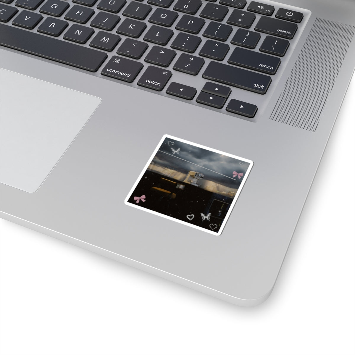 Dramatic Storm — Kitchen — Kiss-Cut Sticker
