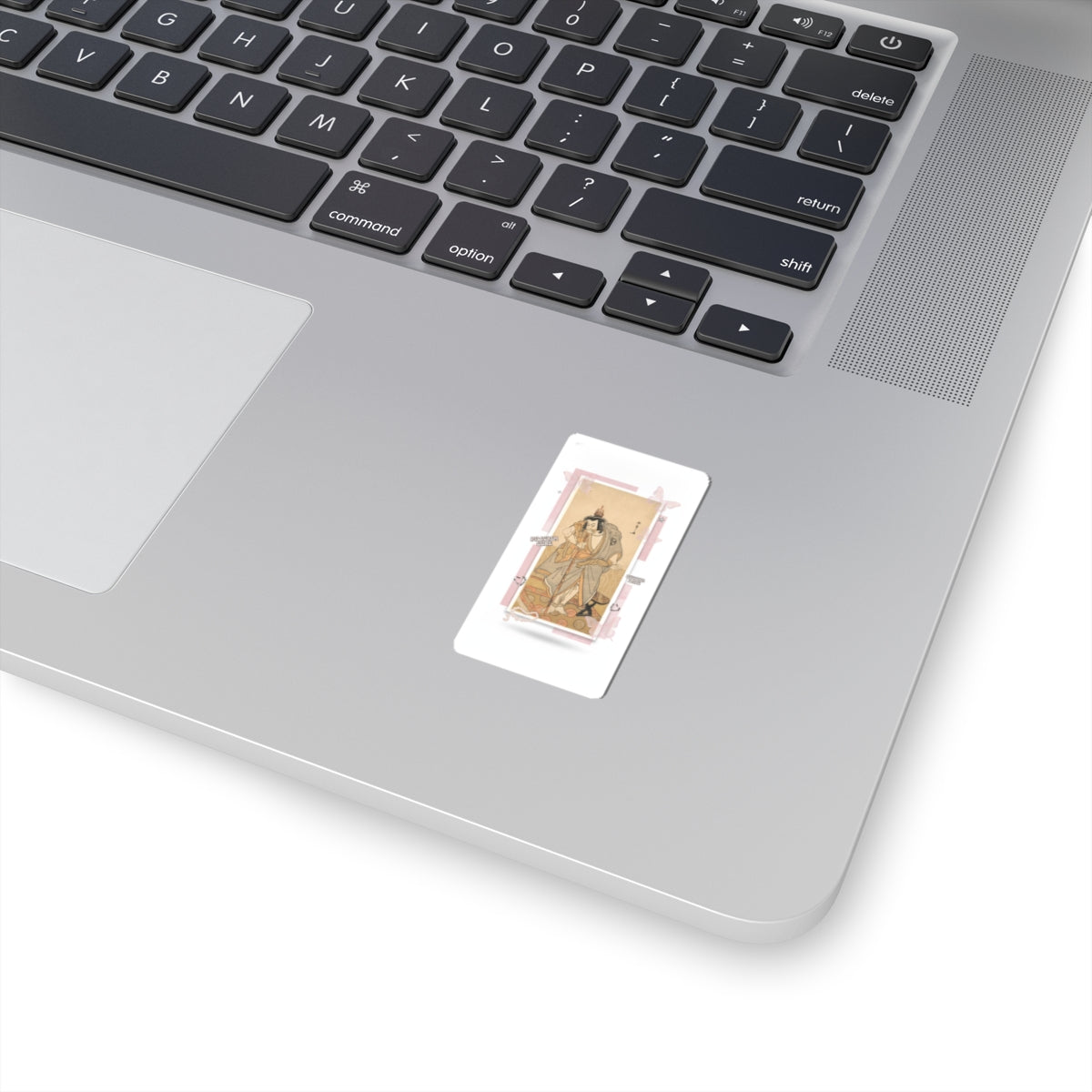 Ecommerce Main — The Actor Nakamura Nakazo As A Rokuju-Rokubu (Pilgrim To Buddhist Temple) — Kiss-Cut Sticker
