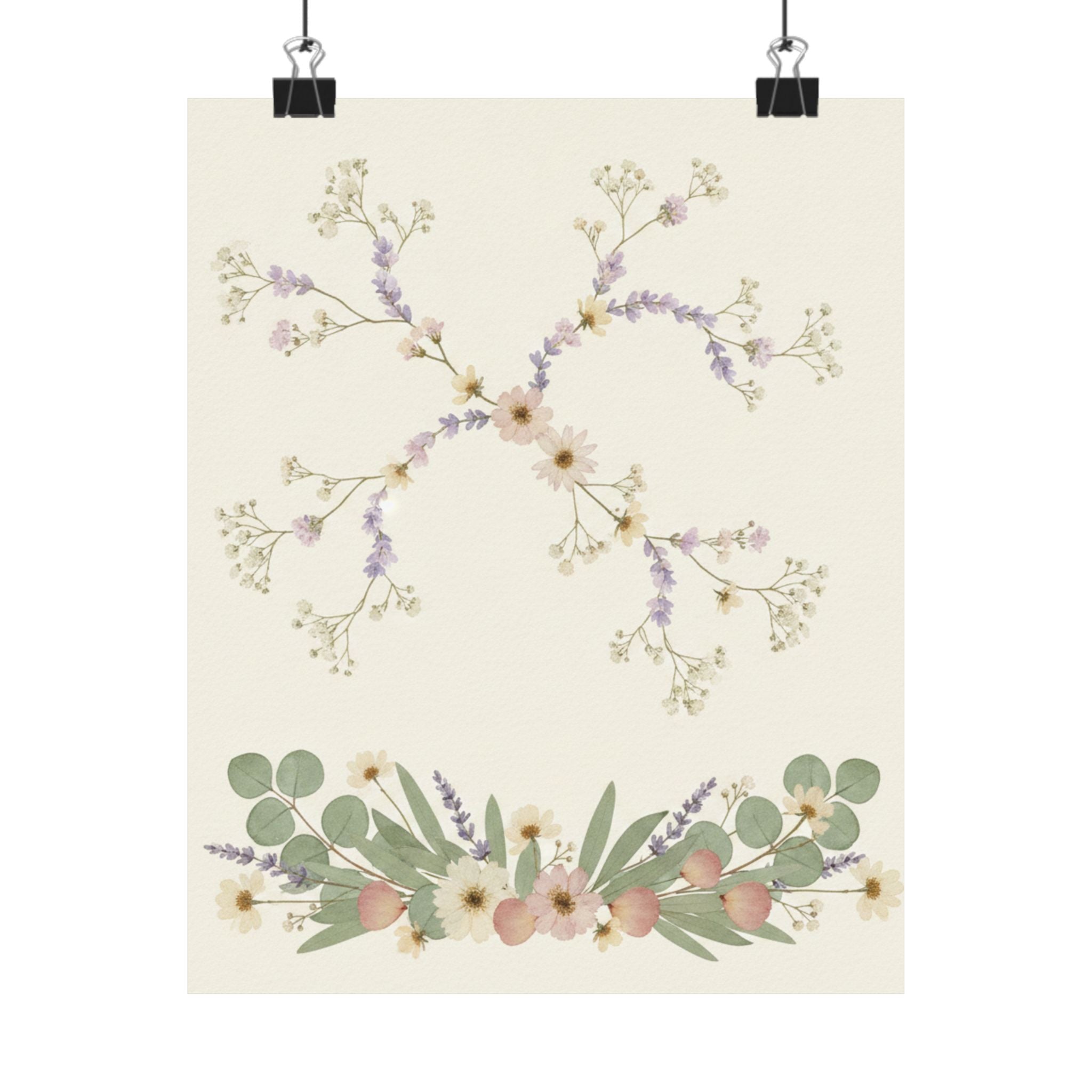 Botanical art print — product view 6