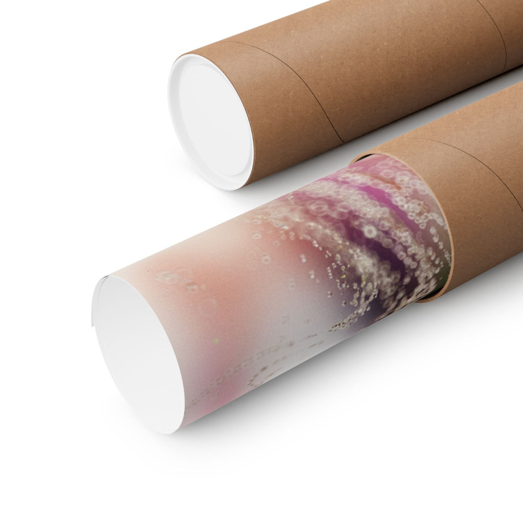 Dreamy Blurred Colour Cloud Abstract Art Poster