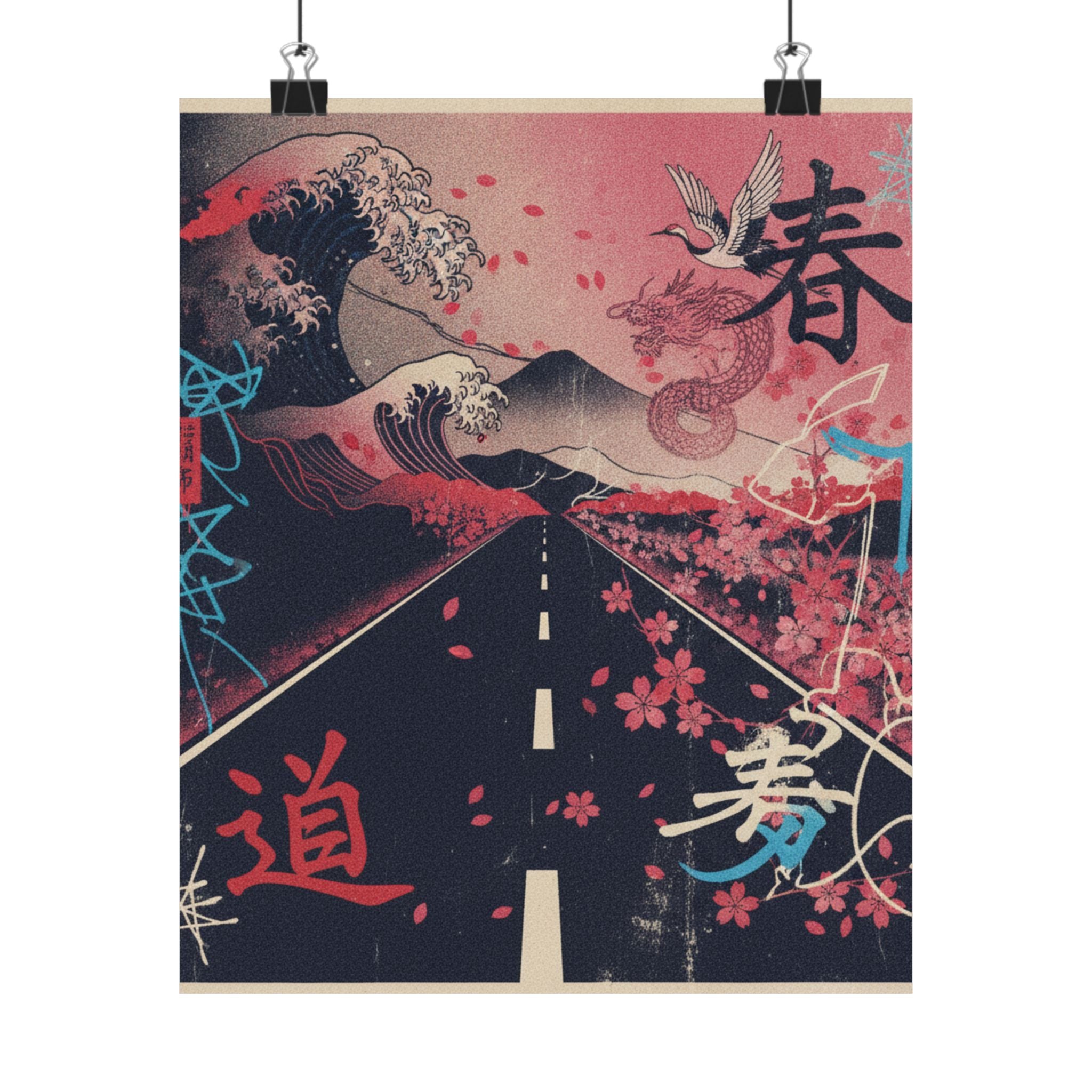 Japanese Street art print — product view 24