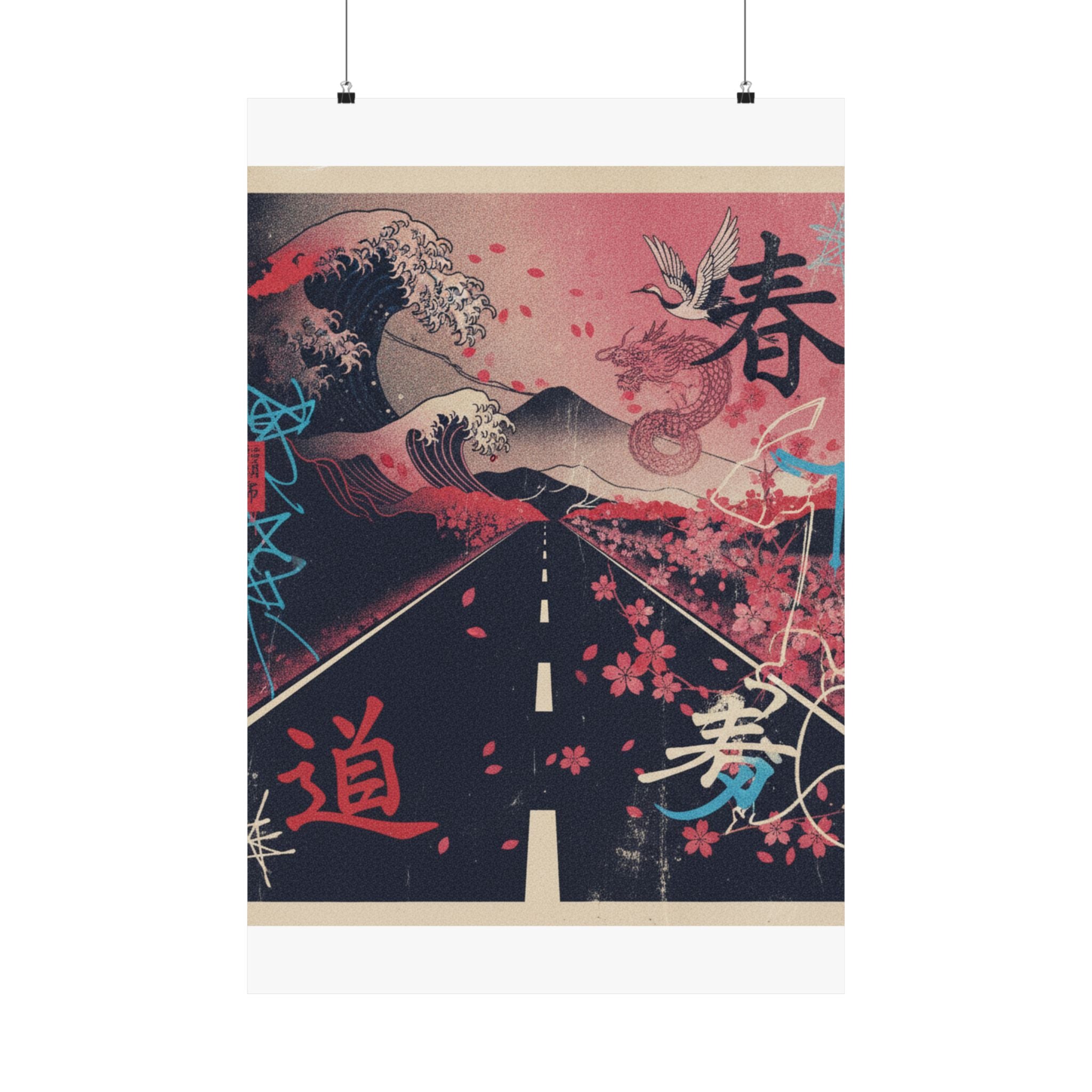 Japanese Street art print — product view 13
