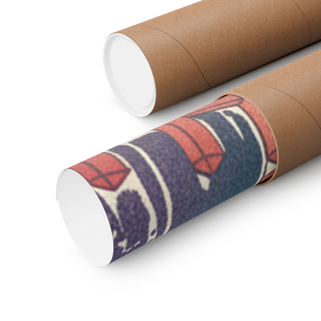 Affirmation — History Of Kamakura: Building Tsurugaoka Hachiman Shrine — Matte Poster