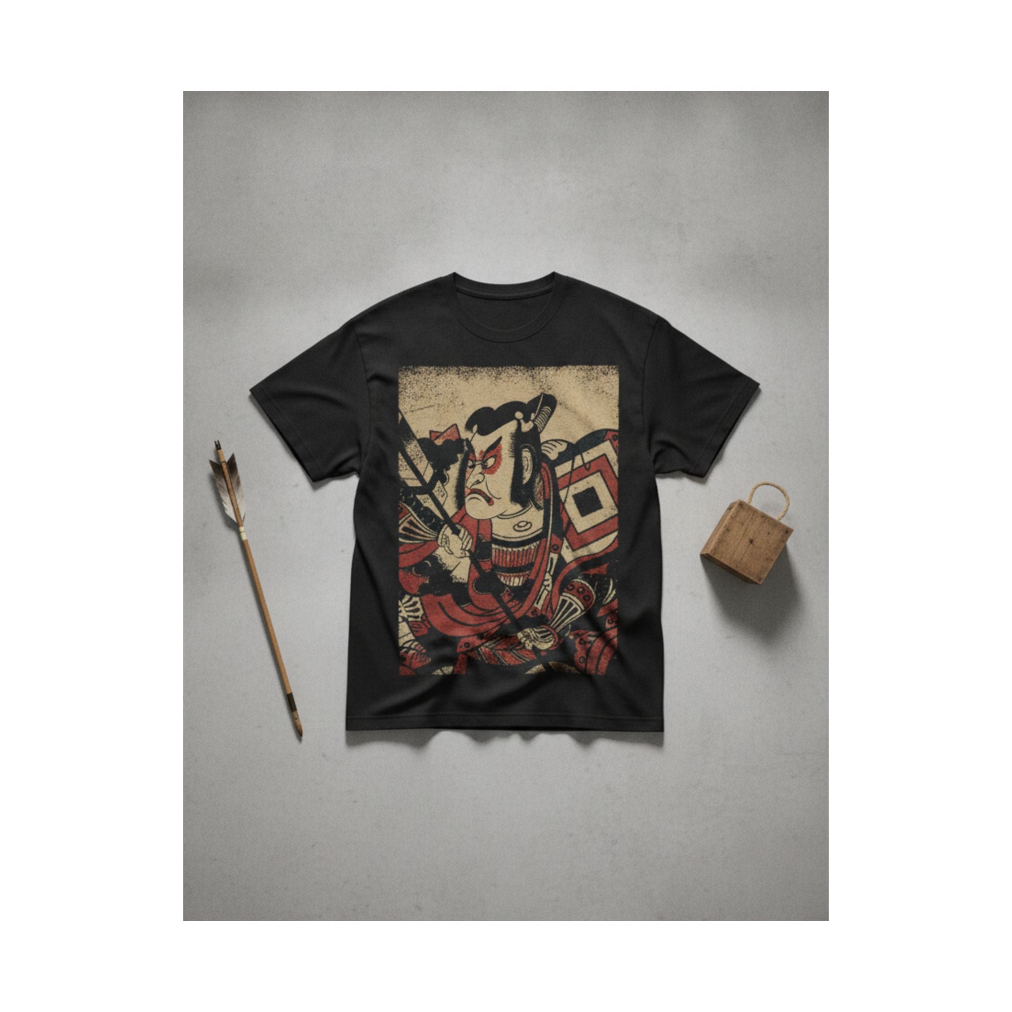 Product Marketing — An Actor Portrait (Wears A Danjuro Mon) — Matte Poster