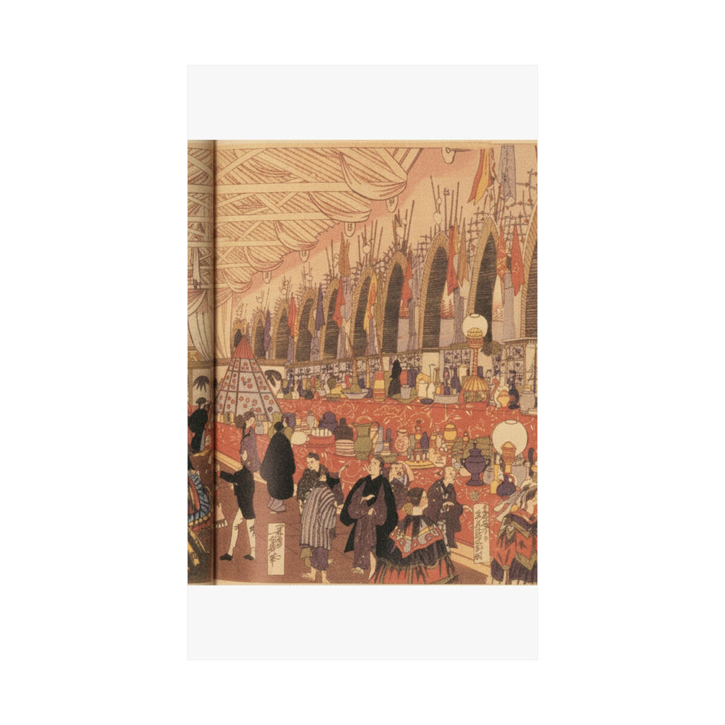 Southern Sunset — Picture Of A Prosperous English Trading Firm In Yokohama — Matte Poster