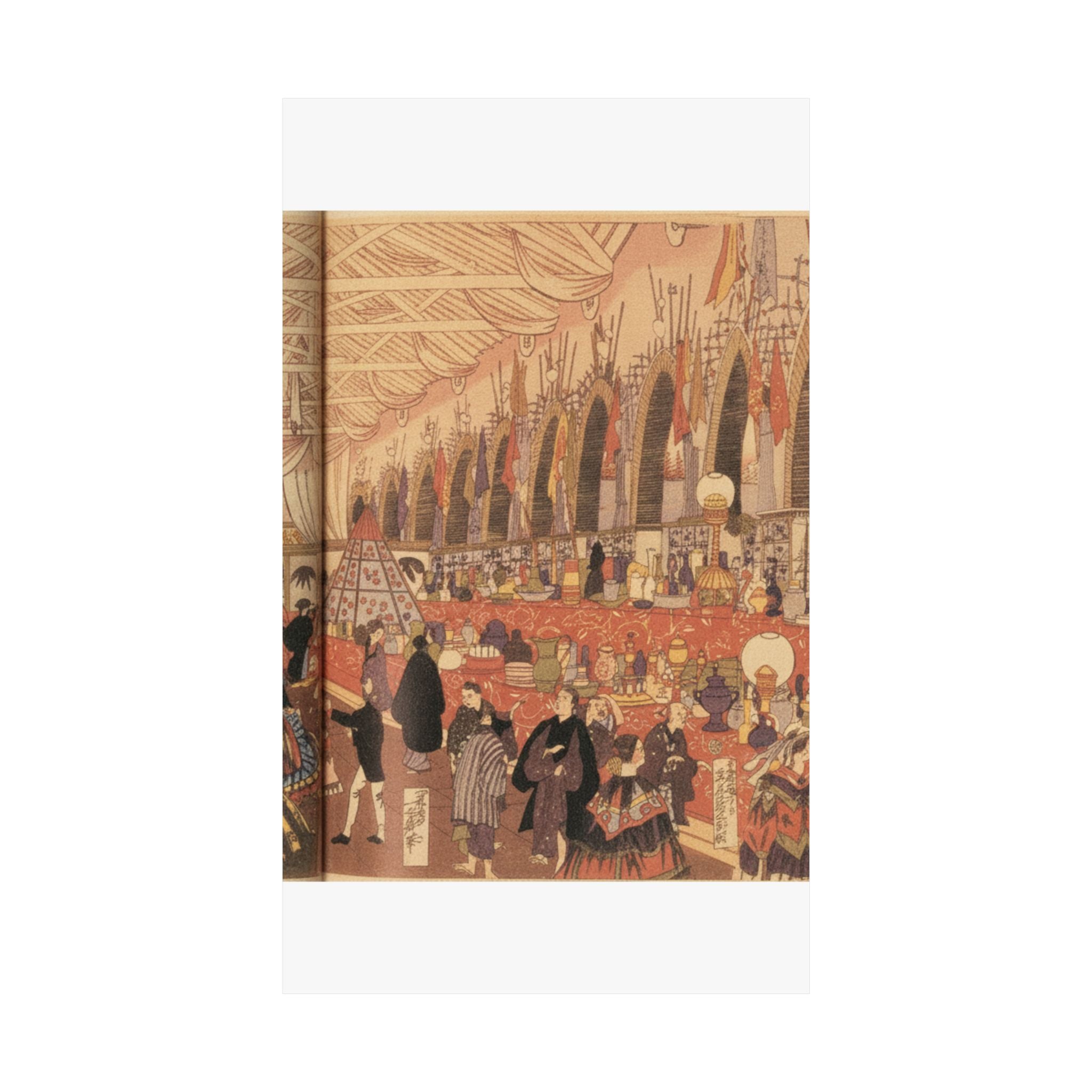 Southern Sunset — Picture Of A Prosperous English Trading Firm In Yokohama — Matte Poster