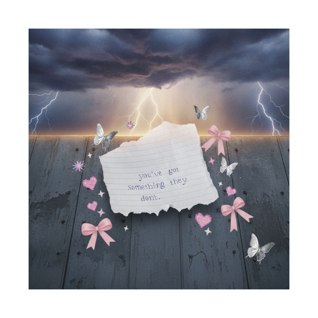 Dramatic Storm — Note — Matte Poster