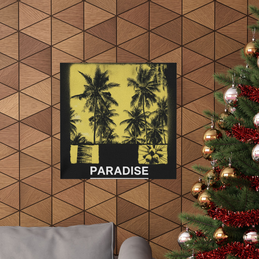 Streetwear Collage — Palms — Matte Poster
