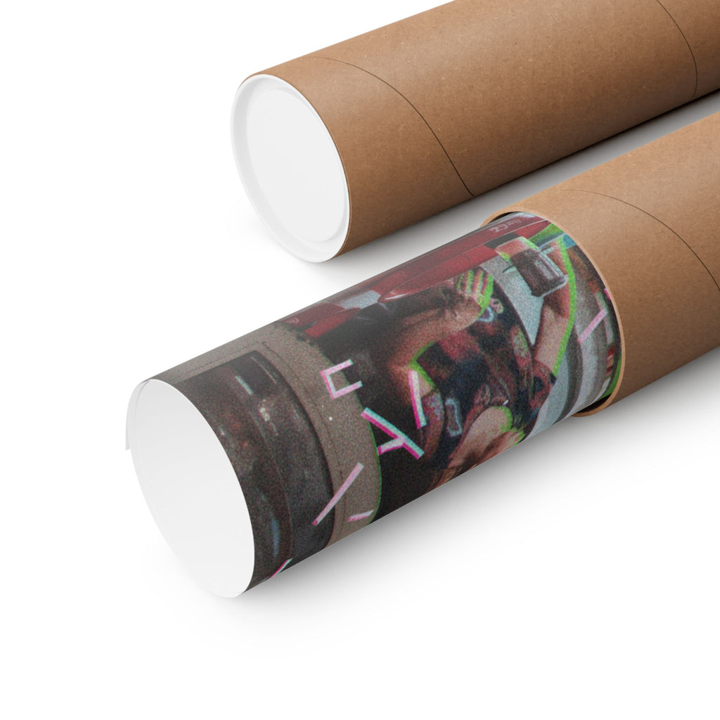 Glitch Culture — Person — Matte Poster