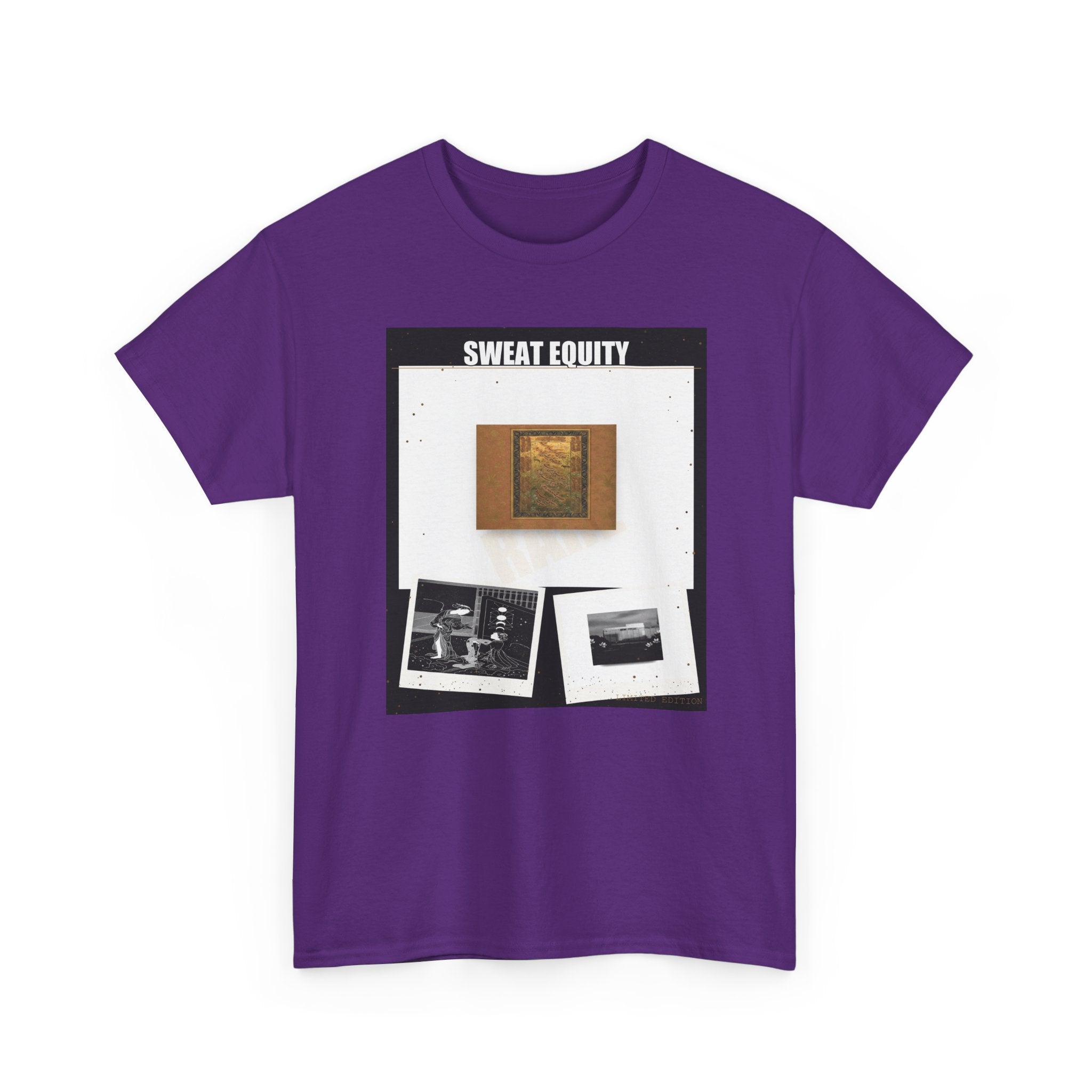 Sweat Equity Photo Collage Poster Graphic Tee