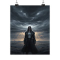 Dramatic Storm — Person — Matte Poster