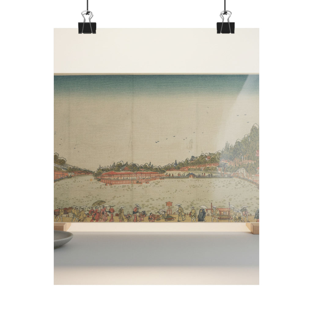 Product Marketing — Perspective Print: Shinobazu Pond — Matte Poster