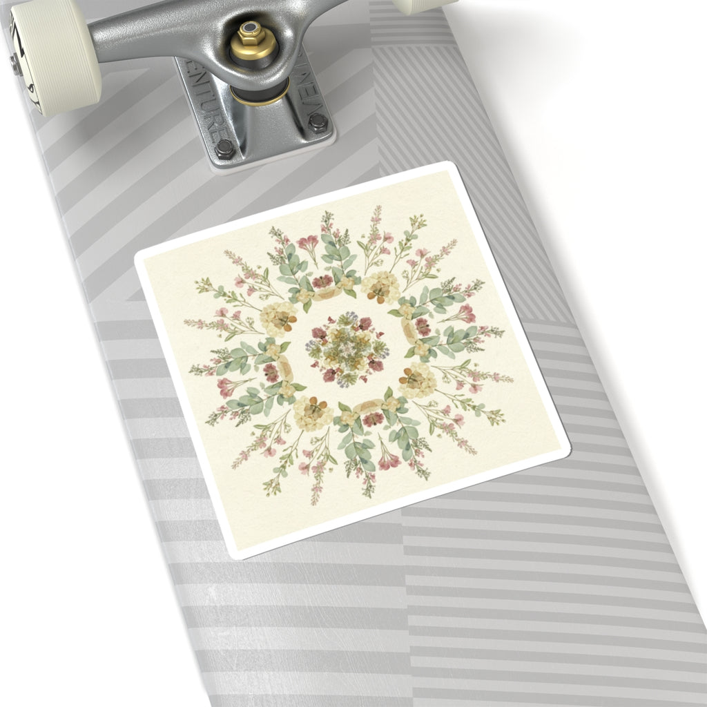 Botanical kiss-cut sticker — product view 9