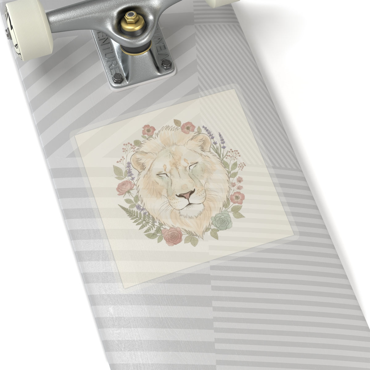 Botanical — Lion — Kiss-Cut Sticker