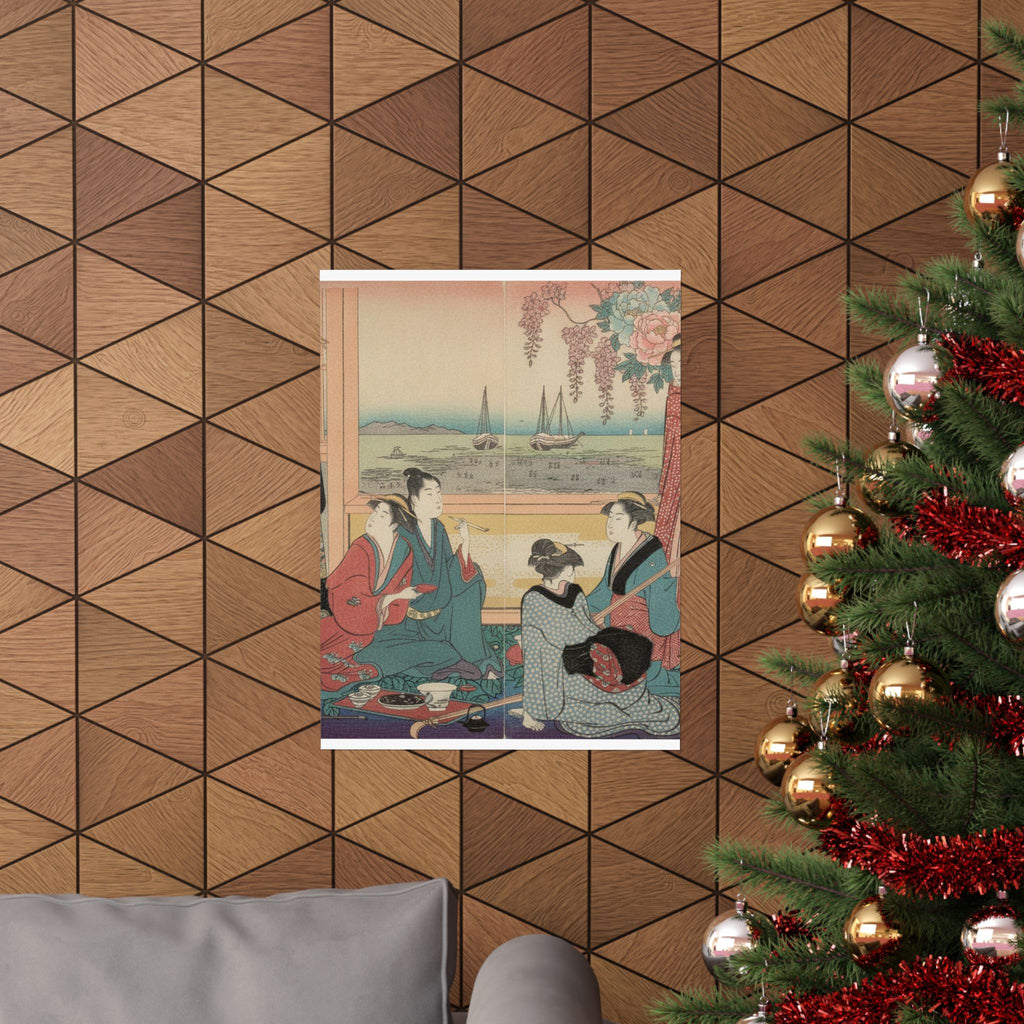 Affirmation — Teahouse In Shinagawa — Matte Poster