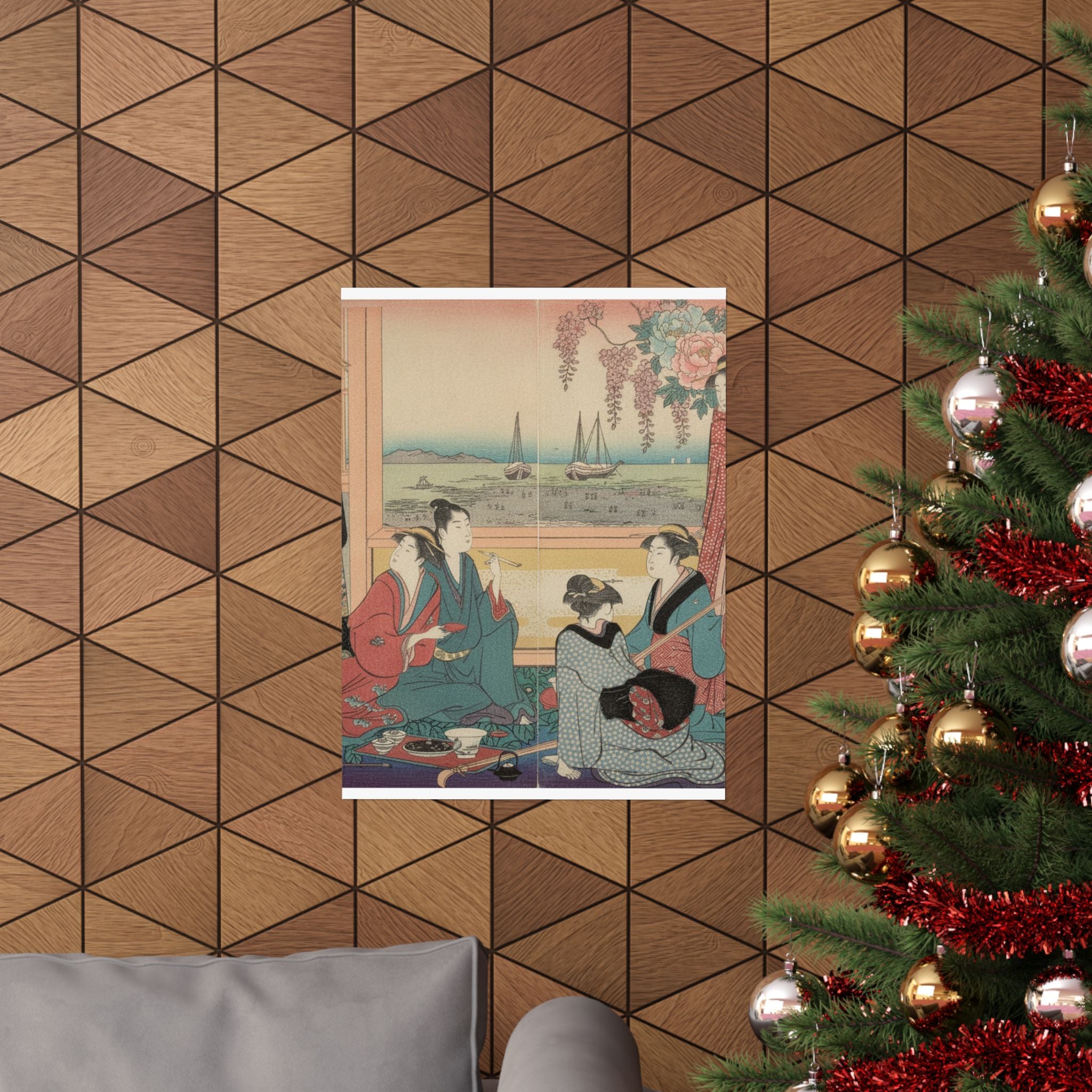 Affirmation — Teahouse In Shinagawa — Matte Poster