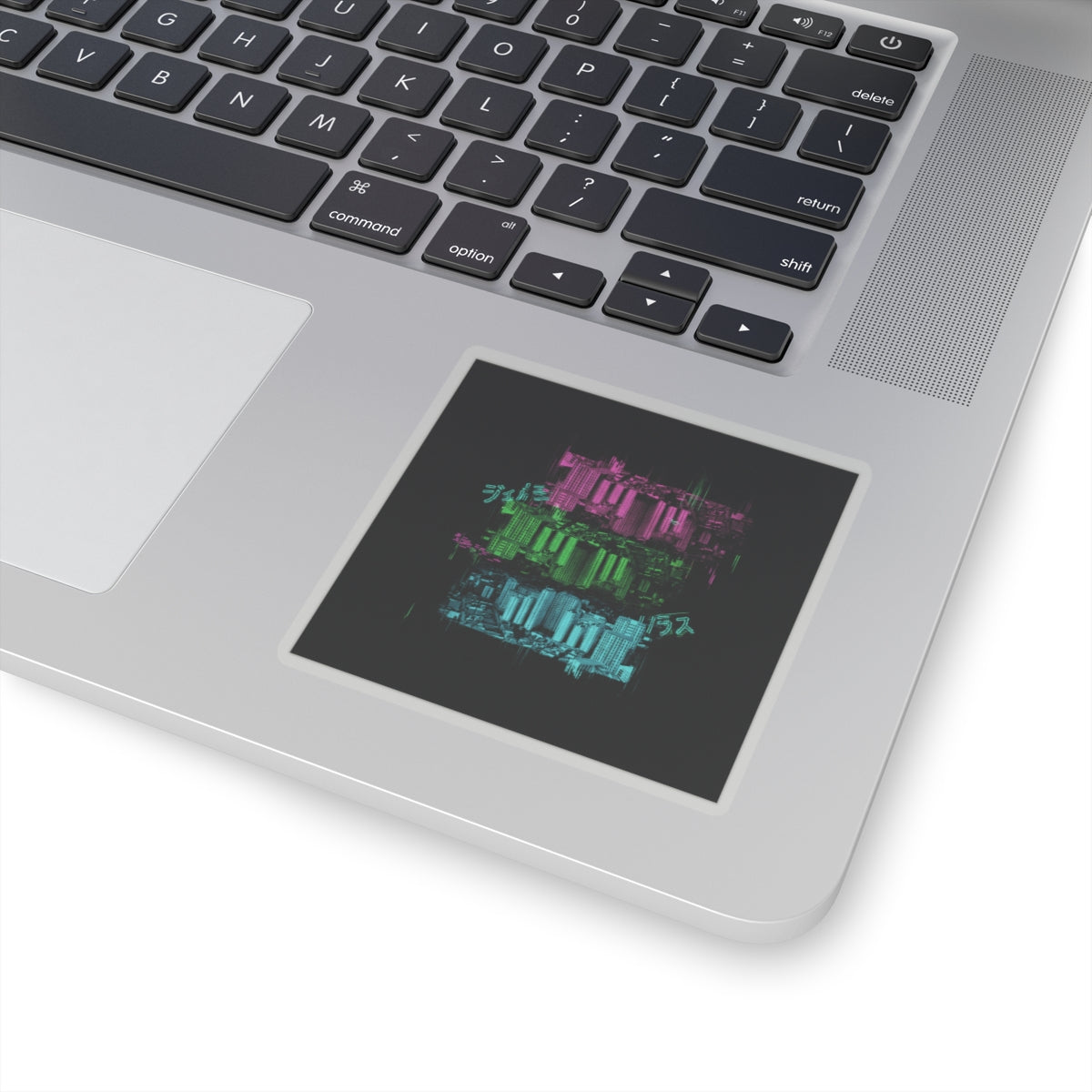 Glitch Culture — Cityscape — Kiss-Cut Sticker
